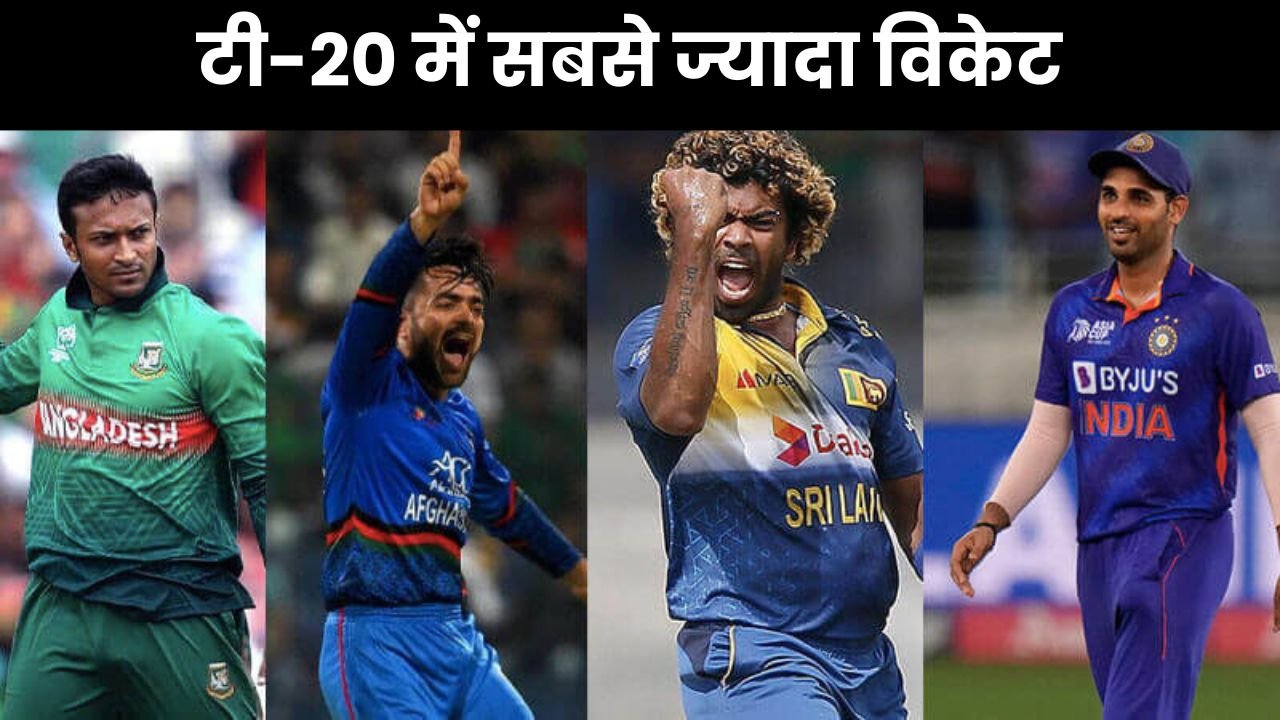 टी-20 में सबसे ज्यादा विकेट लेने वाले टॉप गेंदबाज़ | t20 me sabse jyada wicket