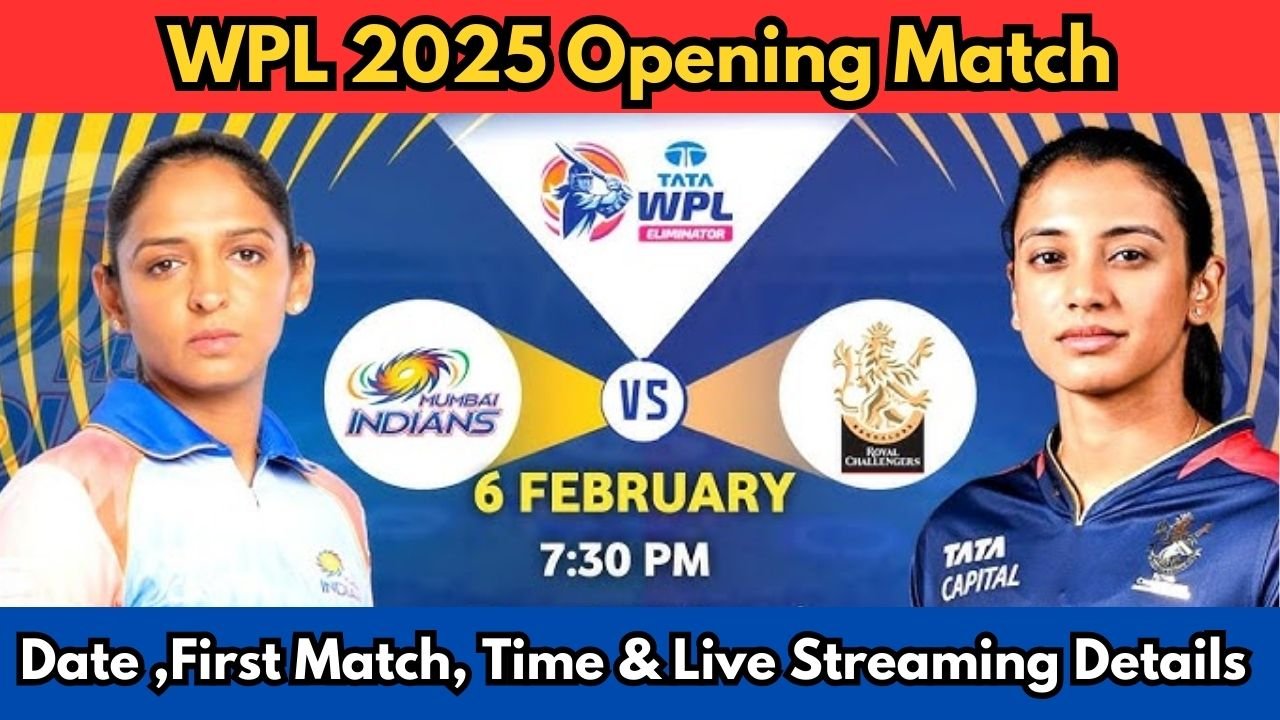 WPL 2025 Kab Shuru hoga? - WPL 2025 Opening Date, Time & Live Streaming Details