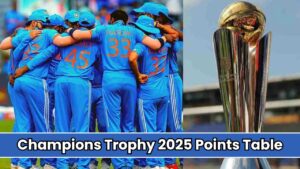 Champions Trophy 2025 Points Table: भारत ने पॉइंट्स टेबल में मचाया धमाल, पाकिस्तान का बुरा हाल