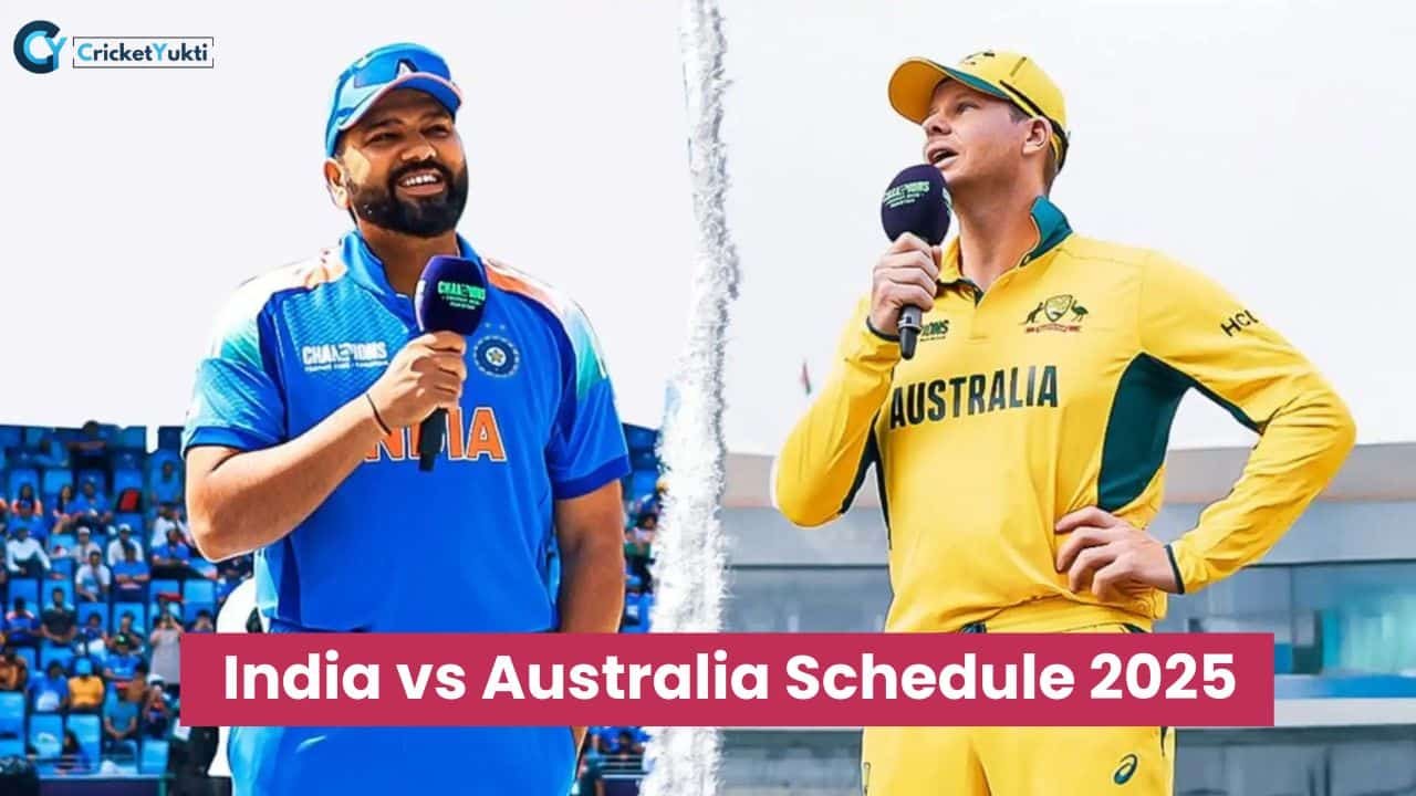 India vs Australia Schedule 2025: भारत का ऑस्ट्रेलिया दौरा घोषित, ODI और T20 सीरीज़ का पूरा शेड्यूल हुआ घोषित